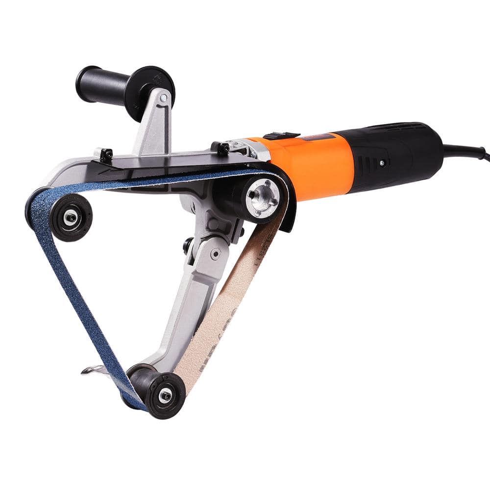 Pipe Tube Polisher Grinder 1100-Watt Corded BeltSander 6-Speeds 1100 to 3200 RPM 50-Piece Belts for Burnishing Finishing price history on PriceWatchPro