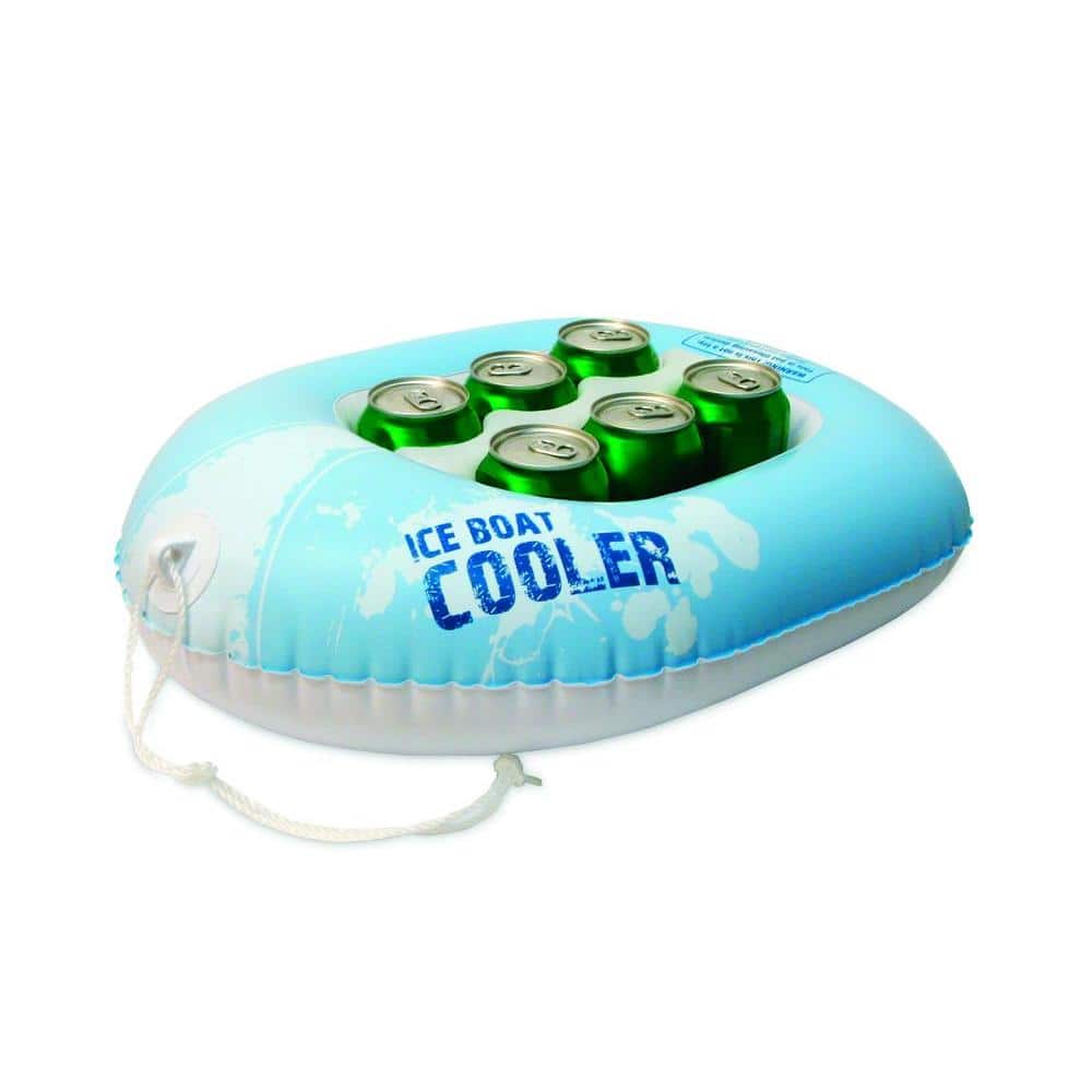 Poolmaster Floating Boat Ice Cooler for Swimming Pool or Beach