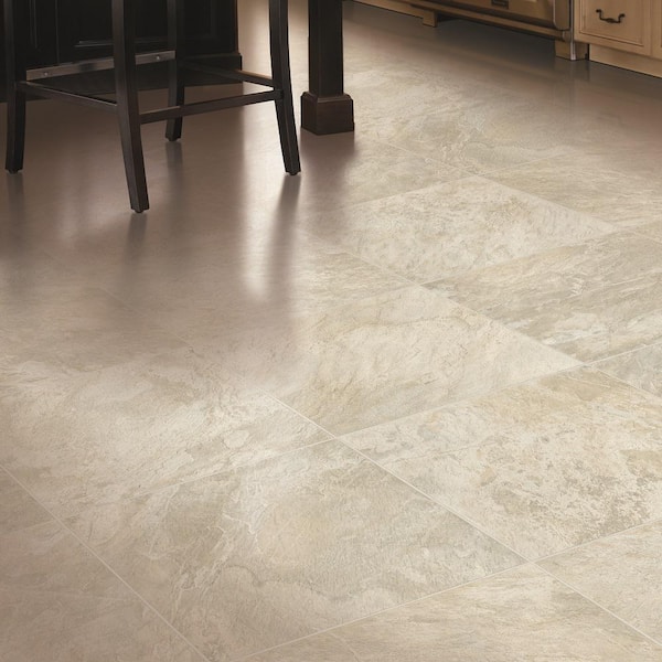 Mohawk 6-ft W Cut-to-Length Essex Stone Stone Look Low-Gloss Finish Sheet Vinyl