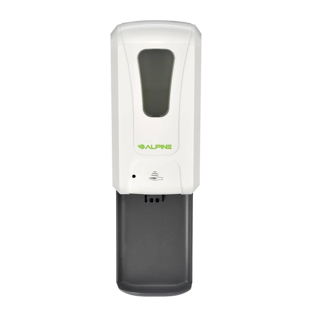 40 oz. Wall Mount Automatic Foam Soap and Hand Sanitizer Dispenser in White