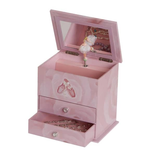 Mele & Co Casey Girl's Pink Fashion Paper Ballerina Box-00828S12 - The Home