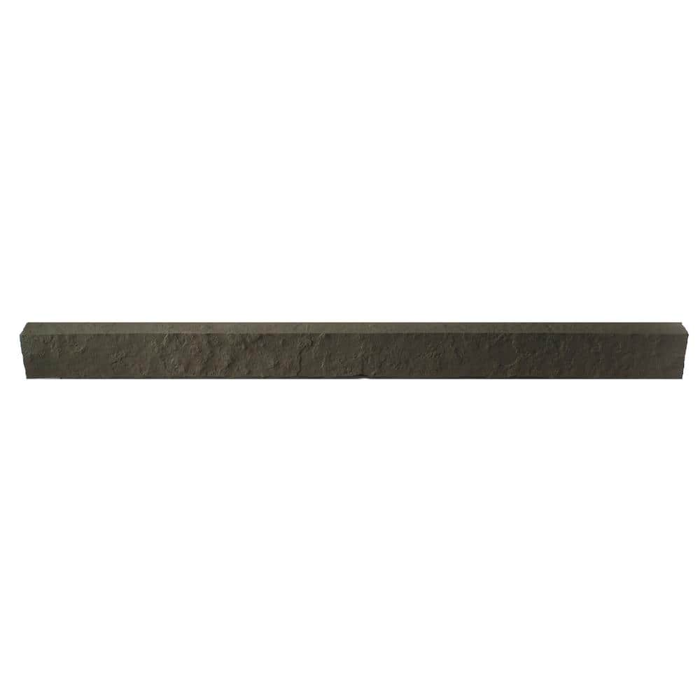 NextStone Sandstone Gray 48 in. x 3.5 in. Faux Stone Siding Window Door ...