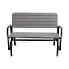 Lifetime 2-Person Storm Dust Plastic Outdoor Glider Bench 60361 - The ...