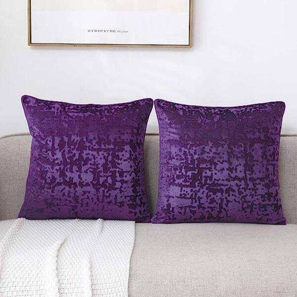 Decorative Throw Pillows Insert Pack 4 and 8 Premium Square Cushion Pillow  Set