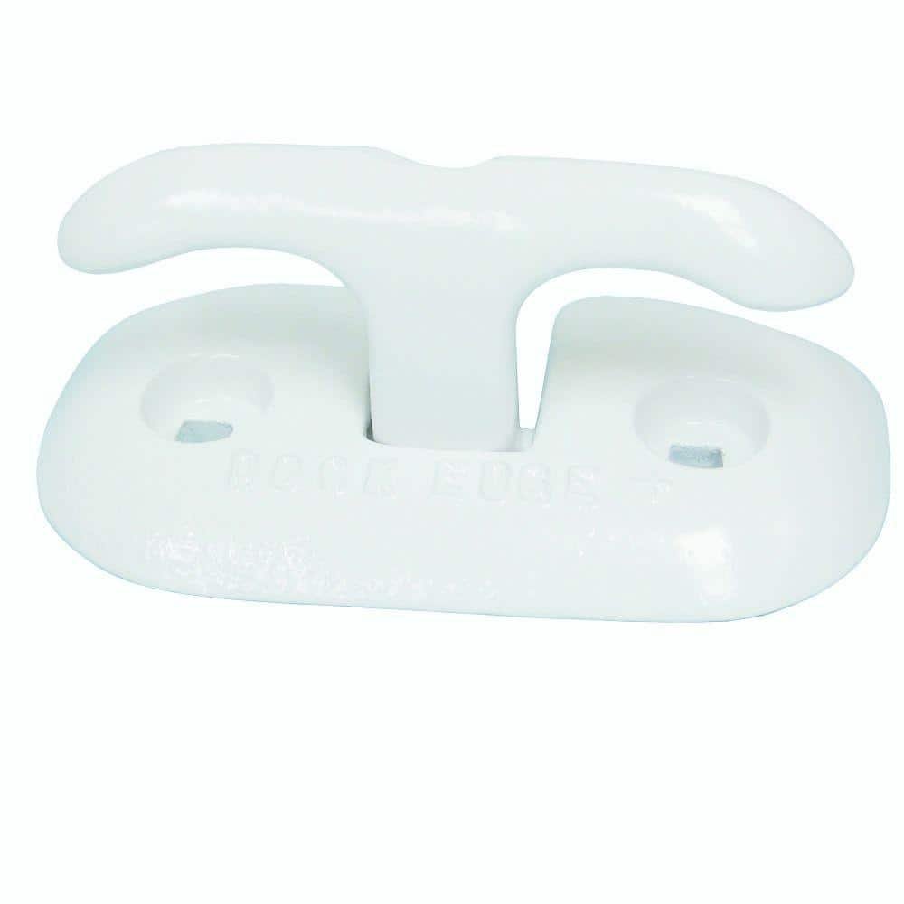 Dock Edge 6 in. Dock Cleat Flip Up White DE2606WF - The Home Depot