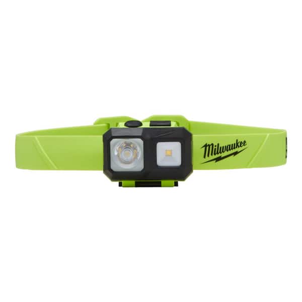 Milwaukee 310 Lumens LED Intrinsically Safe Spot/Flood Headlamp (2-Pack)