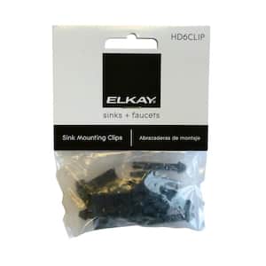 Heavy-Duty Long Clips and Screws (Bag of 6)