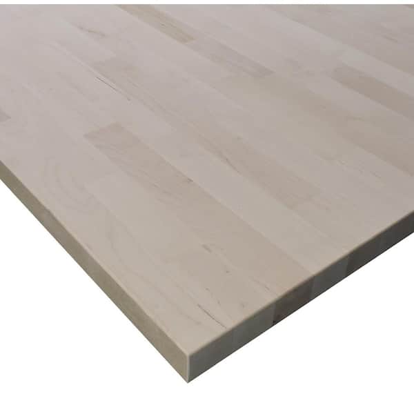 Unbranded 1.5 in. x 30 in. x 48 in Allwood Birch Edge Glued Project Panel Table / Island Top