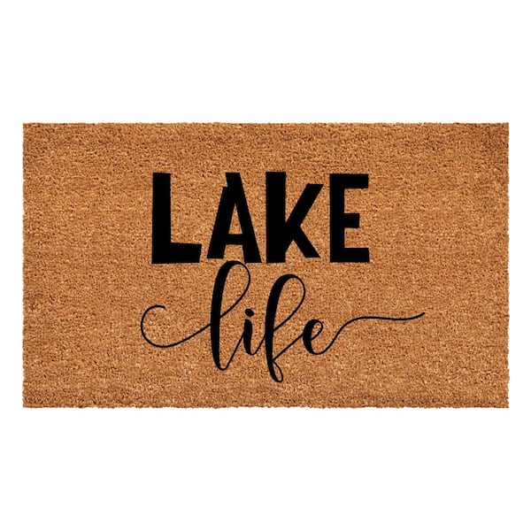 Calloway Mills Lake Life Doormat, 17" x 29"