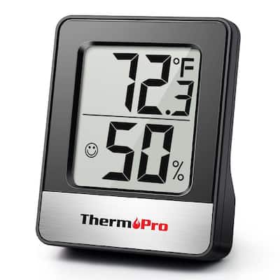 LCD Digital Temperature Humidity Meter Indoor Outdoor Thermometer Hygrometer New