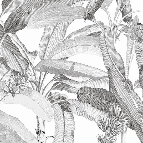 Norwall Polynesian Leaves Vinyl Roll Wallpaper (Covers 56 sq. ft.)