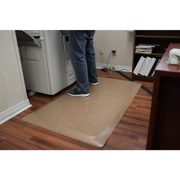 Rhino Anti-Fatigue Mats Industrial Smooth 3 ft. x 9 ft. x 1/2 in.  Commercial Floor Mat Anti-Fatigue IS36X9 - The Home Depot