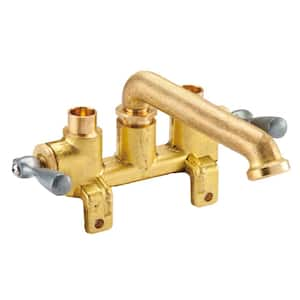 Gerber Classics 2-Handle Laundry Utility Faucet in Rough Brass