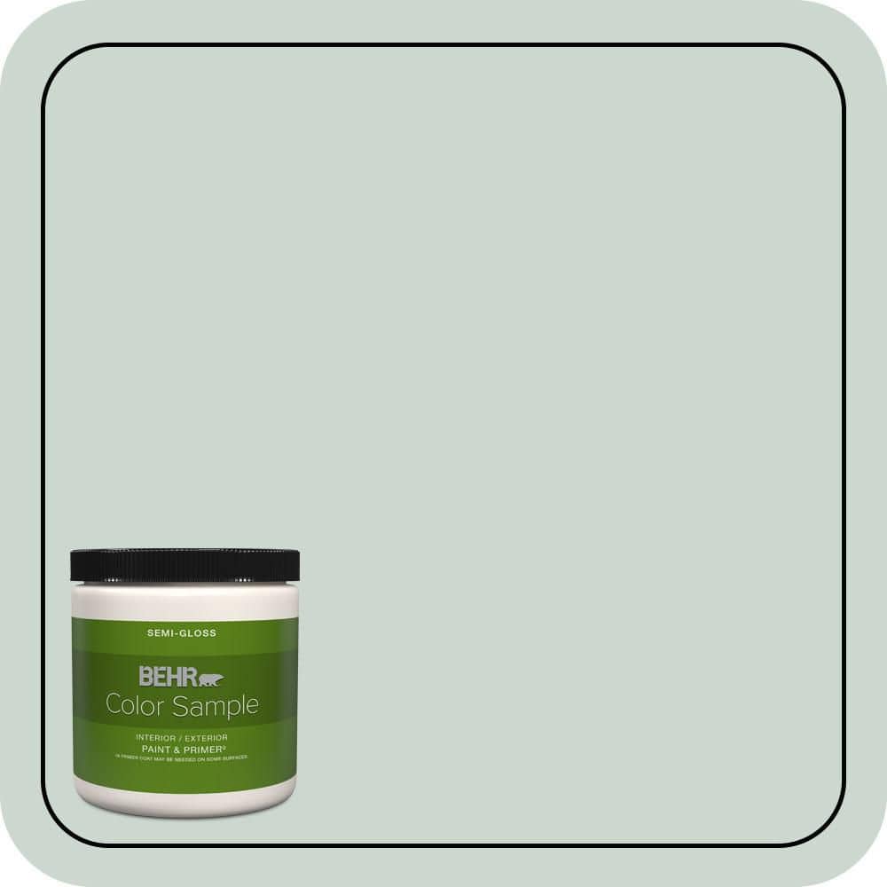 8 oz. #MQ3-21 Breezeway Semi-Gloss Interior/Exterior Paint & Primer Color Sample price history on PriceWatchPro