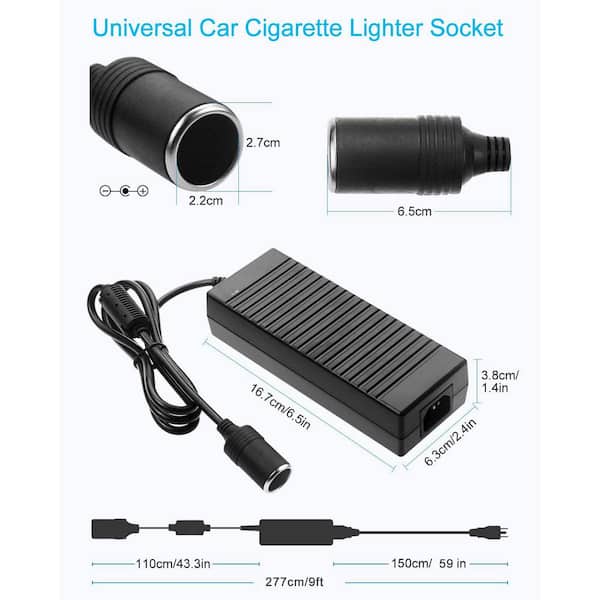 12v 15 amp cigarette lighter plug 12V Cigarette Lighter Power Plug Adapter