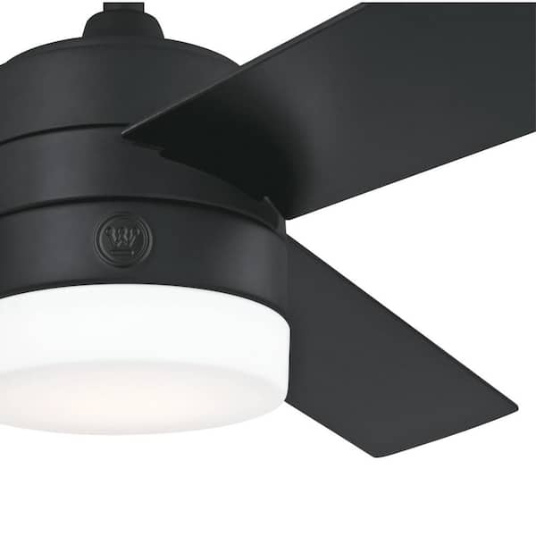 Westinghouse Alta Vista 52 in. LED Matte Black Ceiling Fan 7205900