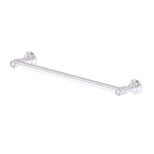 Allied Brass Carolina Crystal Collection 24 in. Towel Bar in