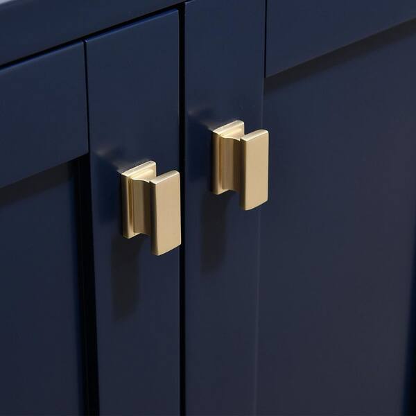 フェアリー　UR Vinnova Alistair 72-in Double Sink Bathroom Vanity in Oak