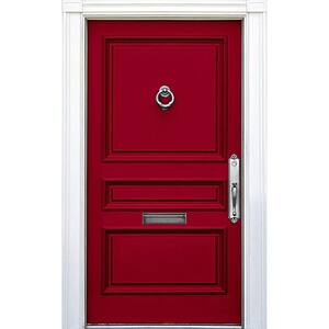 Express Yourself 1 qt. Satin Sophisticated Red Water-Based Front Door Paint
