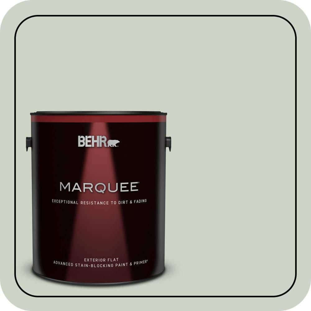 1 gal. #N390-2 Flora Flat Exterior Paint & Primer product image for price tracking