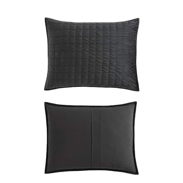 Velvet Quilted Pillow Sham - Standard/King (PAIR)