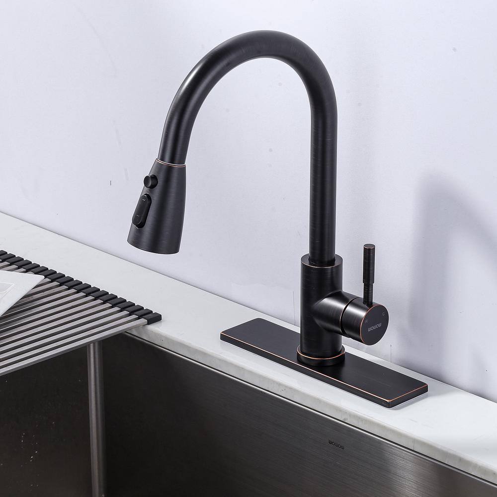 10" Oil Rubbed Bronze Stainless Steel Faucet Deck Plate