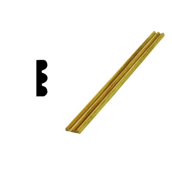 Woodgrain Millwork WM144 1/4 in. x 3/4 in. Pressure Treated Pine Screen Moulding