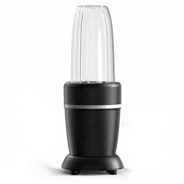 Black 1300W Stainless Steel Portable Blender 14-Piece Set for Smoothies Ice Crushing Grinding with 2 Cups