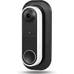 Wall Plate Compatible with Arlo Essential Wire-Free Video Doorbell in Black