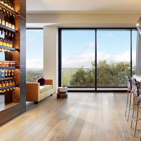 Malibu Wide Plank Delano French Oak 1/2 in. T x 7.5 in. W Tongue & Groove Wirebrushed Engineered Hardwood Flooring (1399.2 sq. ft./pallet)