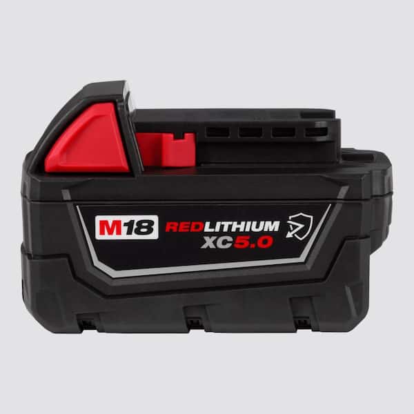 Milwaukee M18 REDLITHIUM XC 5.0Ah Battery – Used, Tested & Functional, 18V For Power Tools 11 thumbnail image