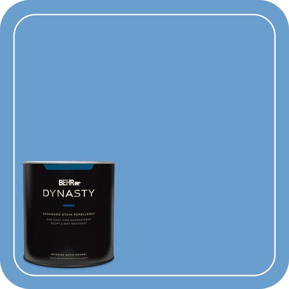 1 qt. #570B-5 Gulf Stream Satin Enamel Interior Stain-Blocking Paint & Primer price history on PriceWatchPro