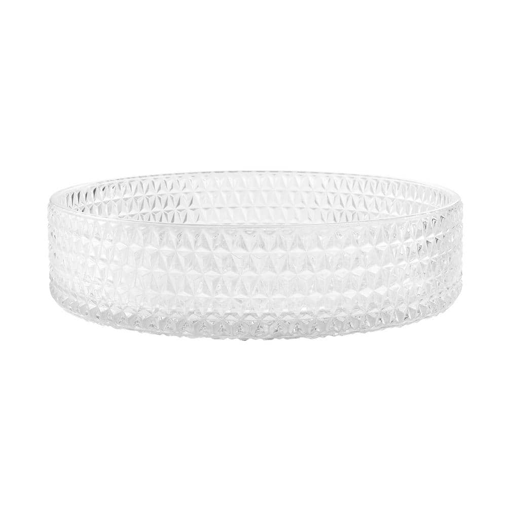 Cache 15.35" Clear Glass Round Above-Counter Vessel Sink