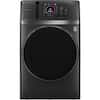 GE Profile 4.8 cu. ft. Smart UltraFast Electric Washer & Dryer Combo in Carbon Graphite with Ventless Heat Pump Technology PFQ97HSPVDS