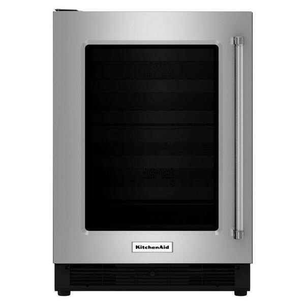 KitchenAid 5.1 cu. ft. Undercounter Refrigerator in Stainless Steel