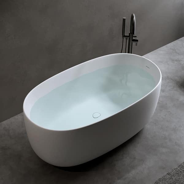 Xspracer Moray 51 in. x 25 in. Solid Surface Stone Resin