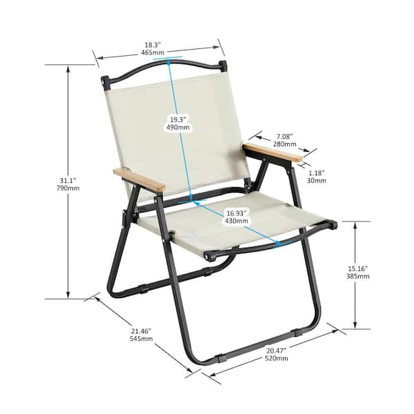 Delta adjustable discount folding sling chair