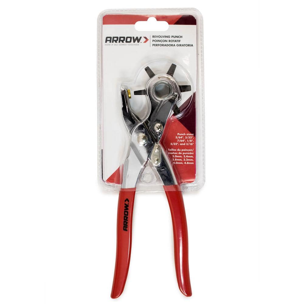 Hole Punch Pliers Handheld Power Punch Kit for Stainless Steel Iron Plastic  Hole Punch Pliers 2-7mm for Construction and Decoration