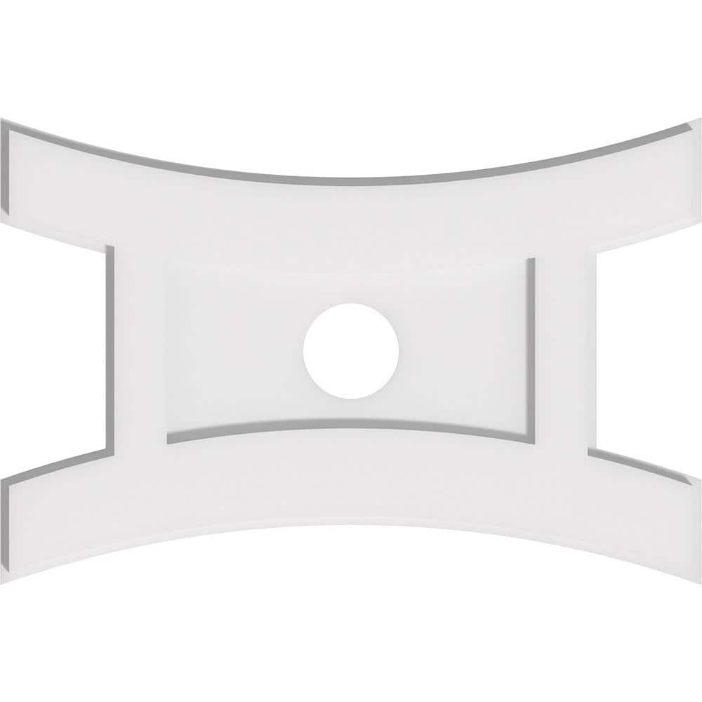 22 in. x 14.62 in. x 1 in. Haven Architectural Grade PVC Contemporary Ceiling Medallion price history on PriceWatchPro