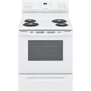30 in. 5.3 cu. ft. Electric Range with Self Clean in White