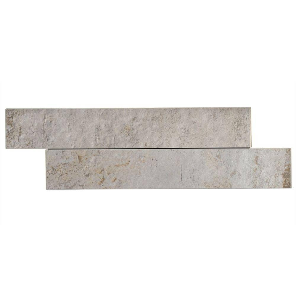 Mantis Ivory 2.4 in. x 0.35 in. Matte Porcelain Floor and Wall Tile Sample -  Ivy Hill Tile, EXT3RD107299