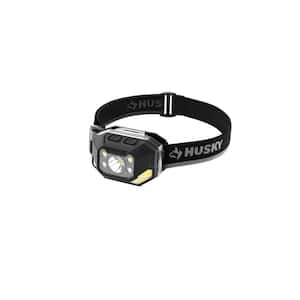 850 Lumens Dual-Power LED Rechargeable Headlamp