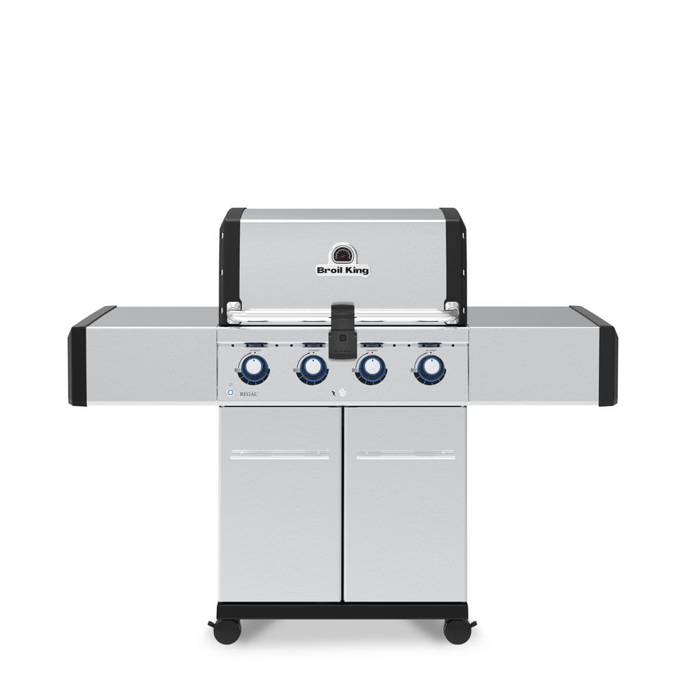 Regal S 420 PRO 4-Burner Natural Gas Grill in Stainless Steel