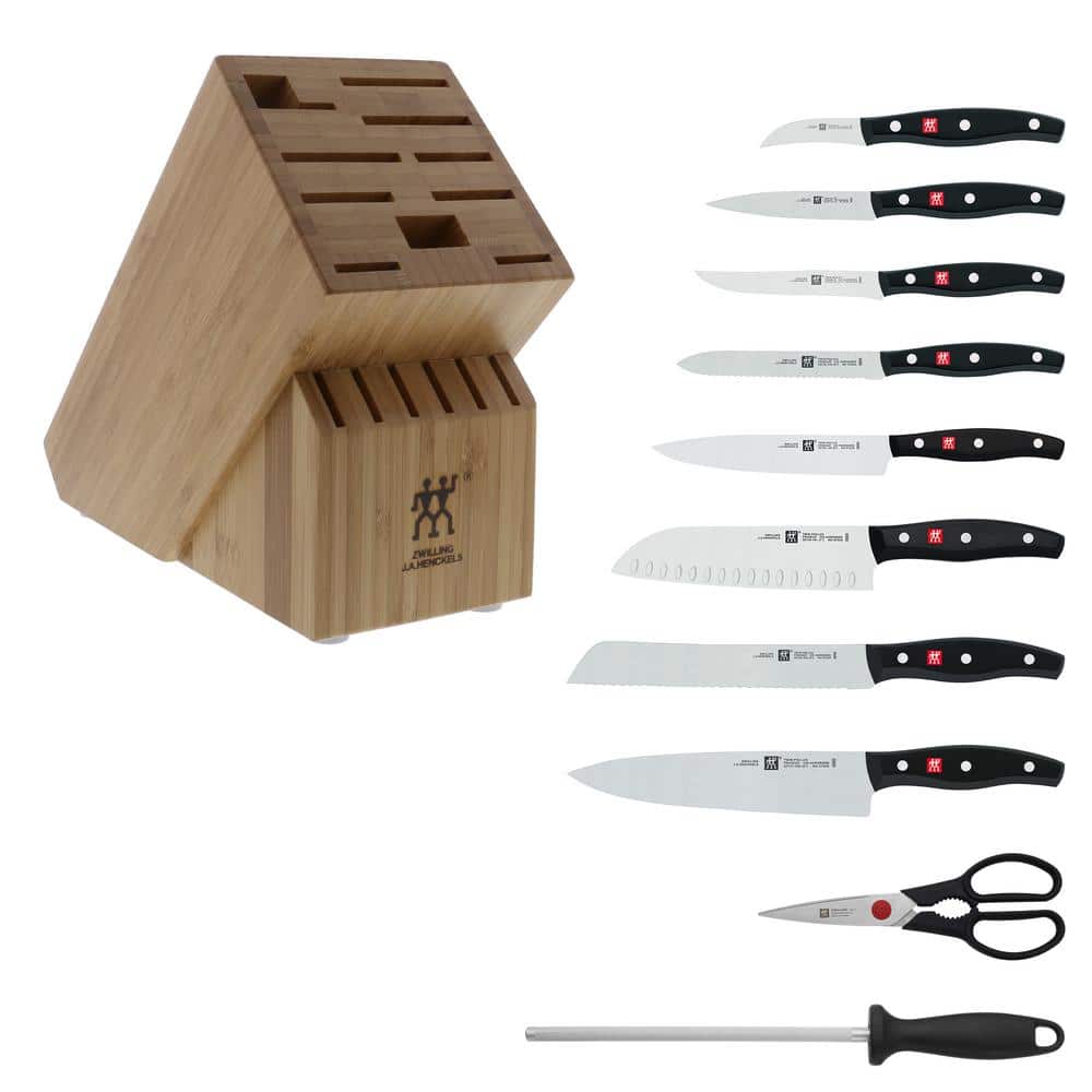 Zwilling Twin Signature 11-Piece Stainless Steel Knife Block Set