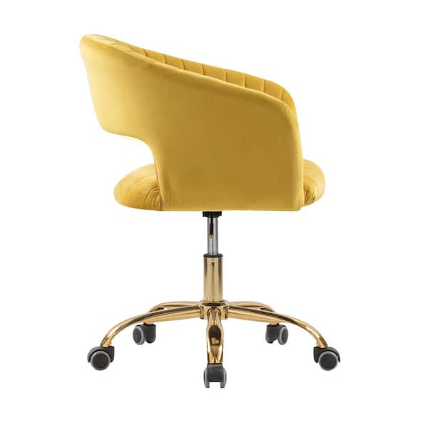 Task Chair smashgroup Upholstery Color: Yellow