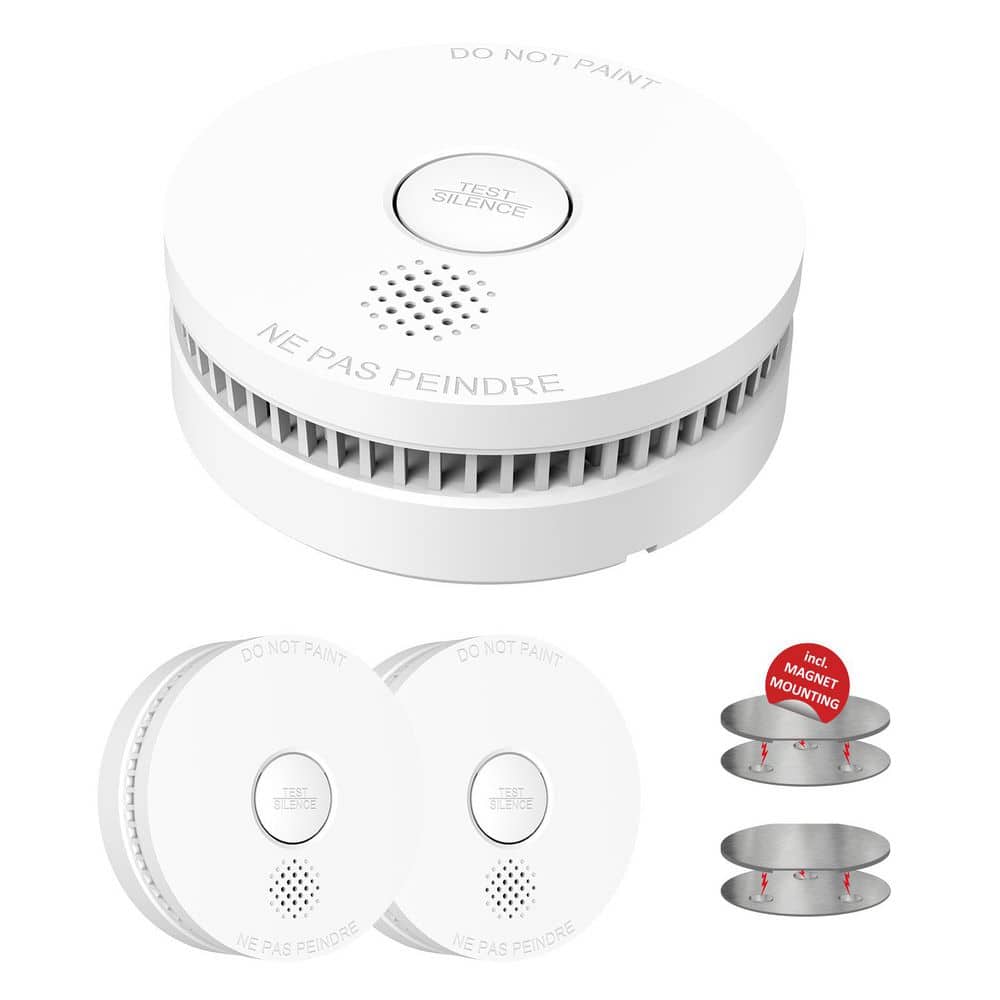 Photoelectric Smoke Detector with 9V Replaceable Battery, 10 Year Product Life, ETL-9th Listed IL09SM-MG-2, 2 PACK price history on PriceWatchPro
