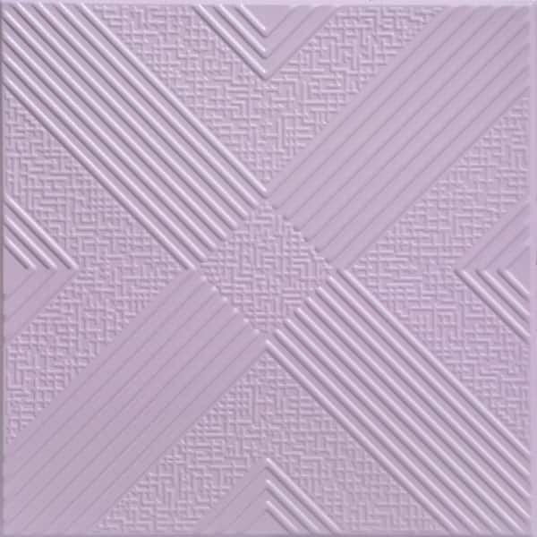A La Maison Ceilings Hidden Treasure Inspired 1.6 ft. x 1.6 ft. Decorative Foam Glue Up Ceiling Tile (21.6 sq. ft./case)