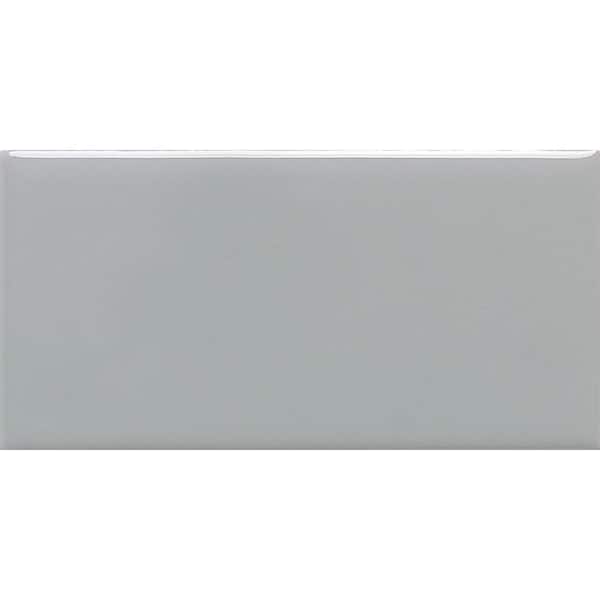 Daltile Modern Dimensions 4-1/4 in. x 8-1/2 in. Matte Ceramic Desert Gray Subway Tile (10.63 sq. ft. / case)