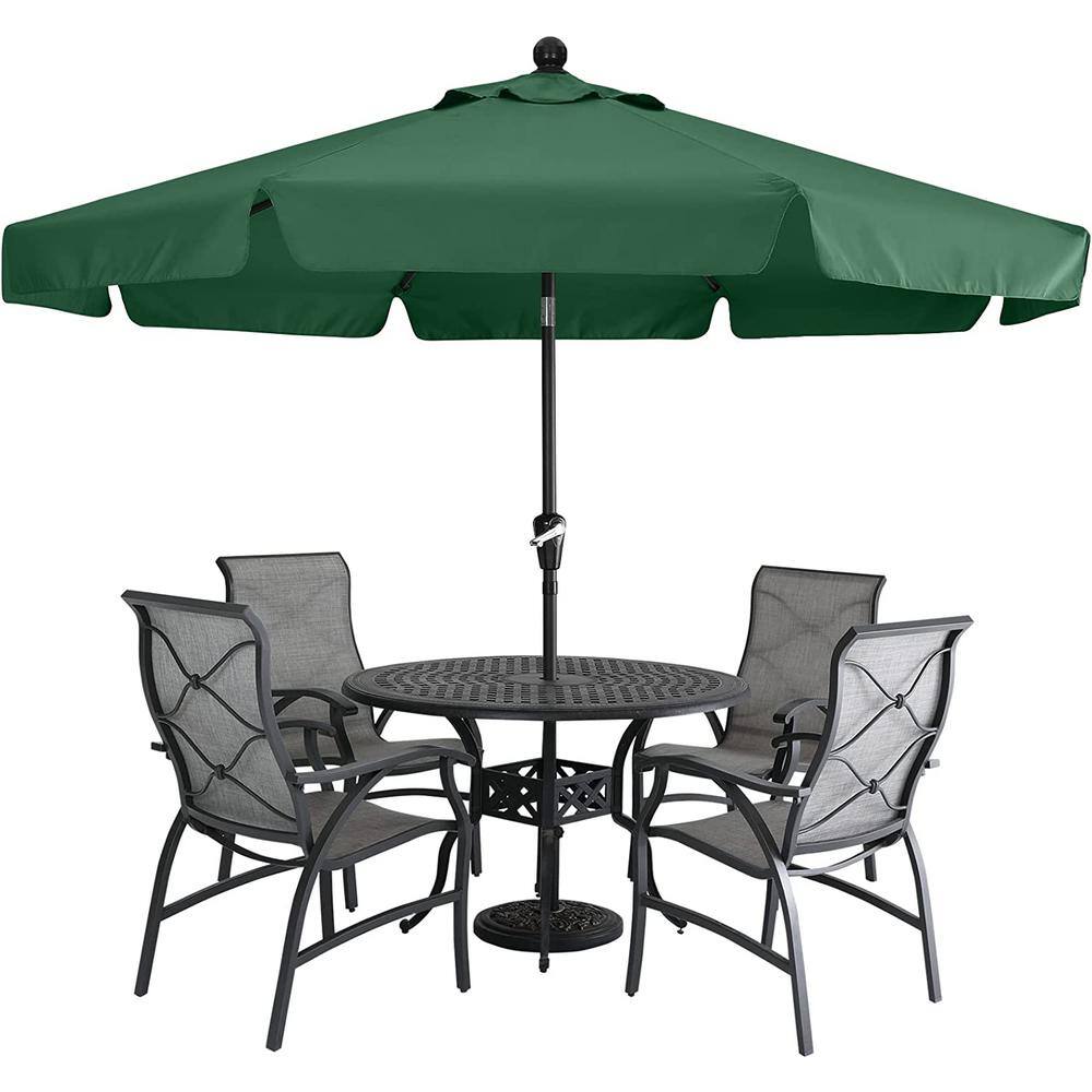 Patio Umbrella for Outdoor Table Market -8 Ribs (7.5FT, Forest Green) Marke