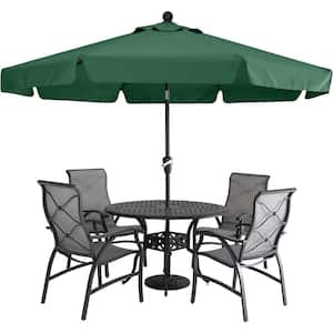 Patio Umbrella for Outdoor Table Market -8 Ribs (7.5FT, Forest Green) Market Umbrella
